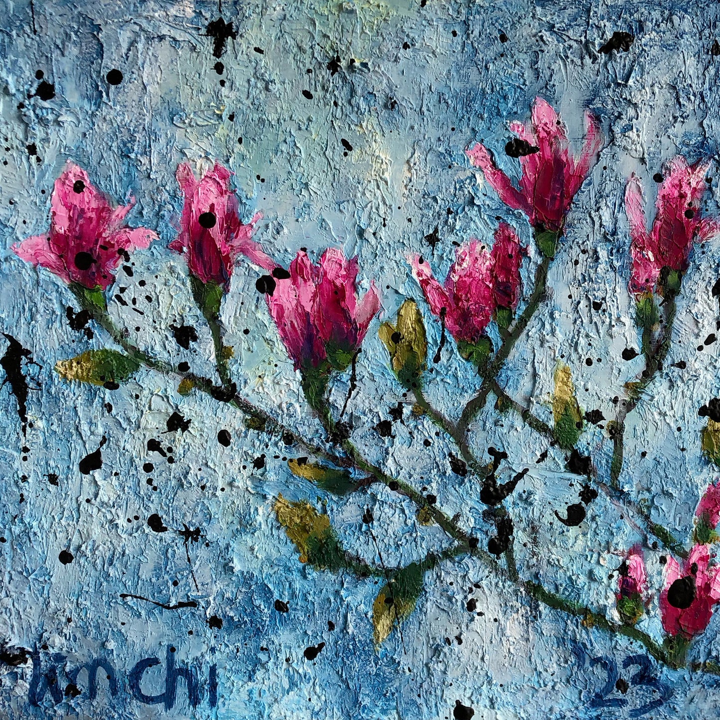 Magnolia Blossoms I