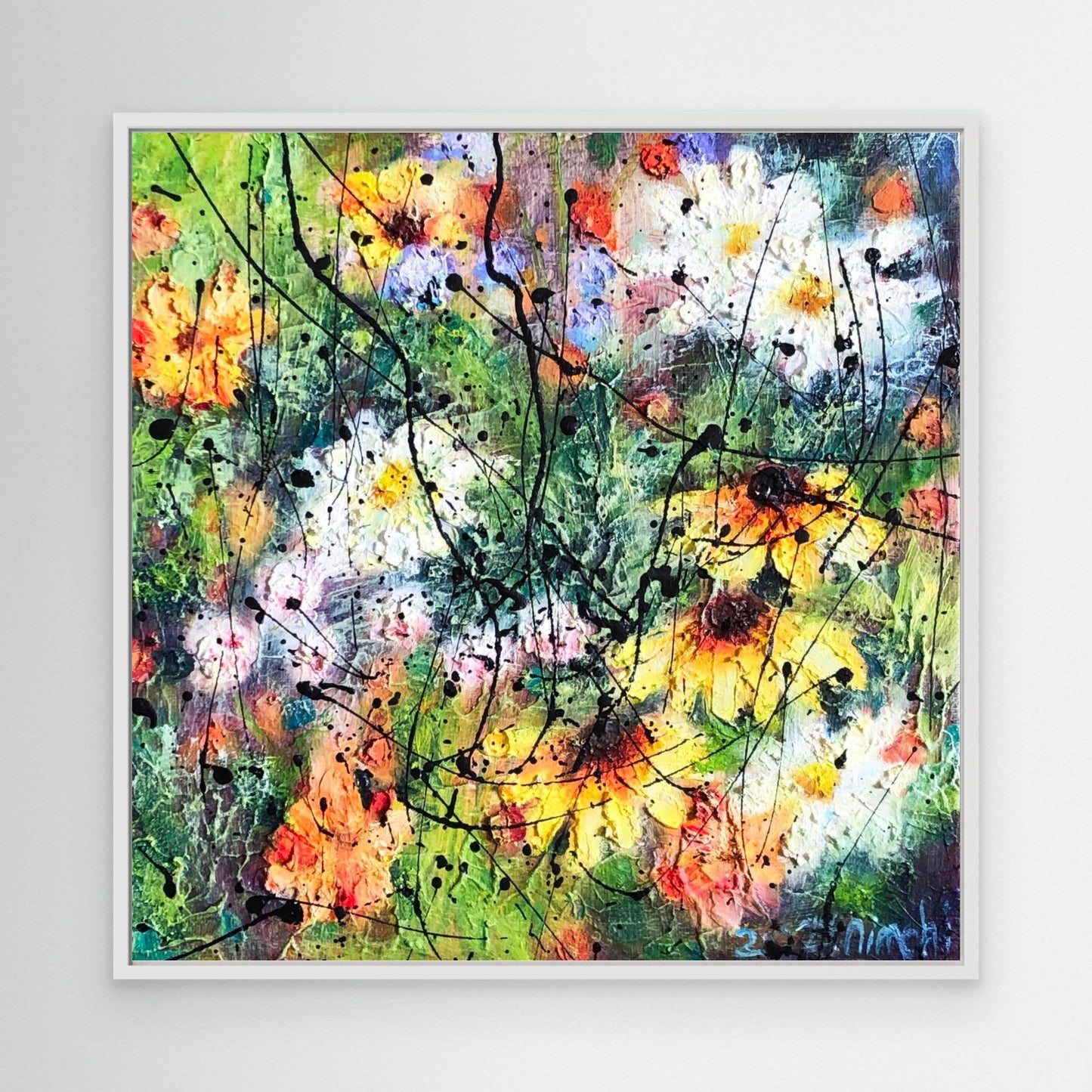 Los Salvajes (Flores Silvestres) - Impression de Arte