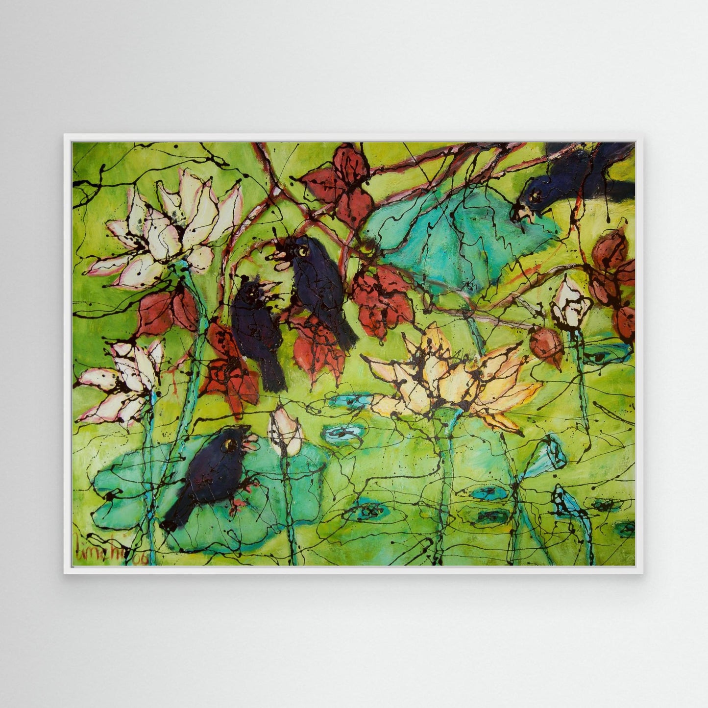 Susurros de los Dientes de León - Impresión en Lienzo Premium