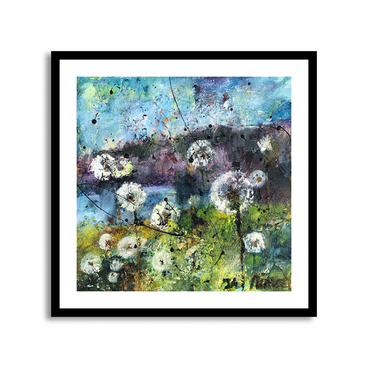 Whispers of the Dandelions: Fine Art Print (EMA Giclée)