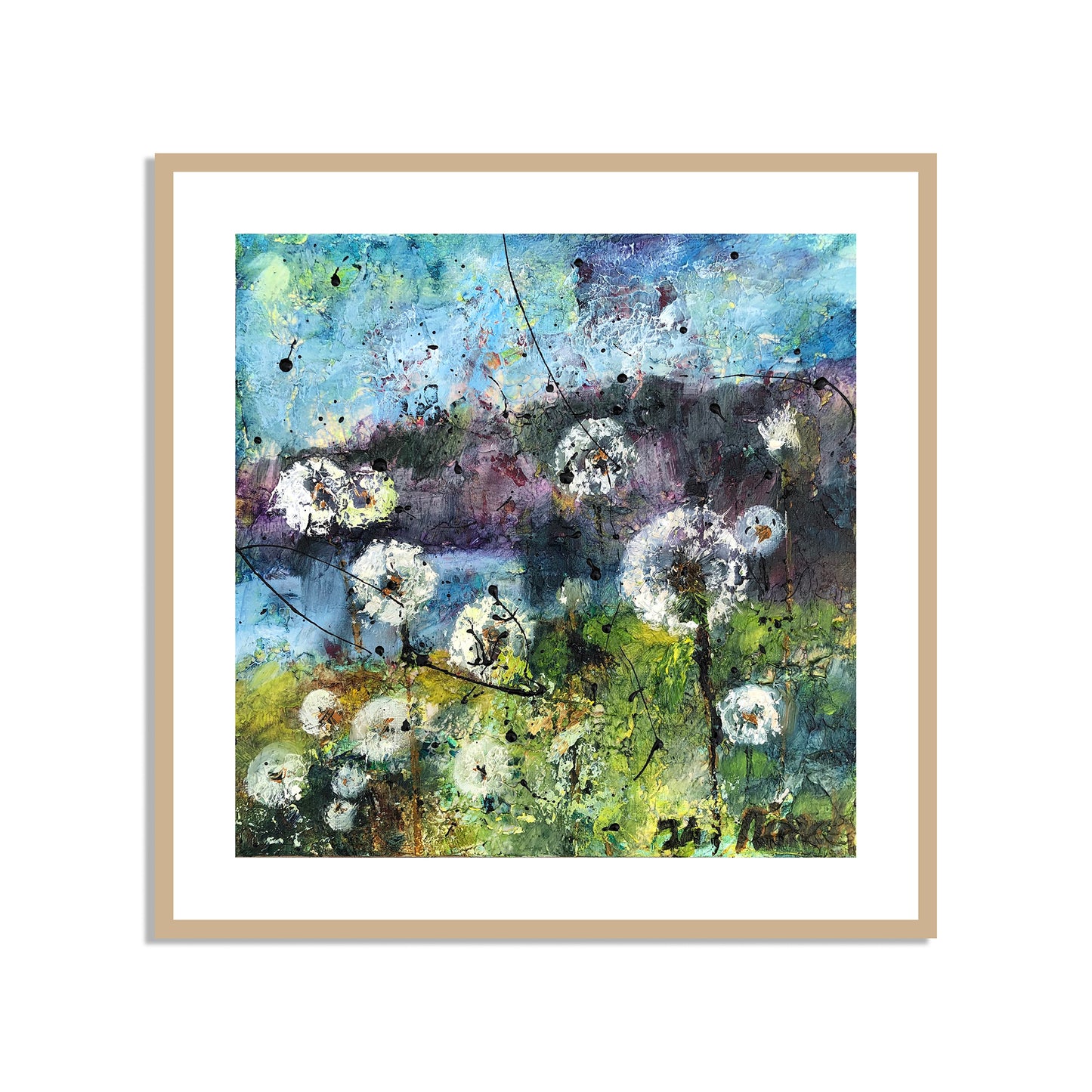 Whispers of the Dandelions: Fine Art Print