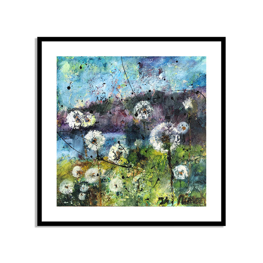 Whispers of the Dandelions: Fine Art Print