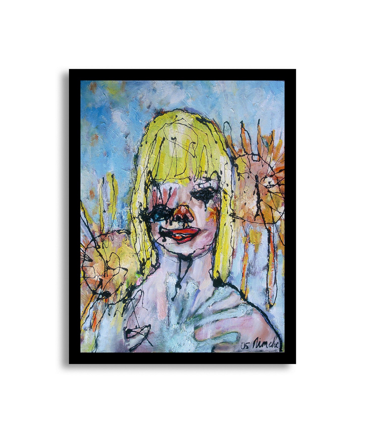 The Blond Girl – Premium Canvas Print