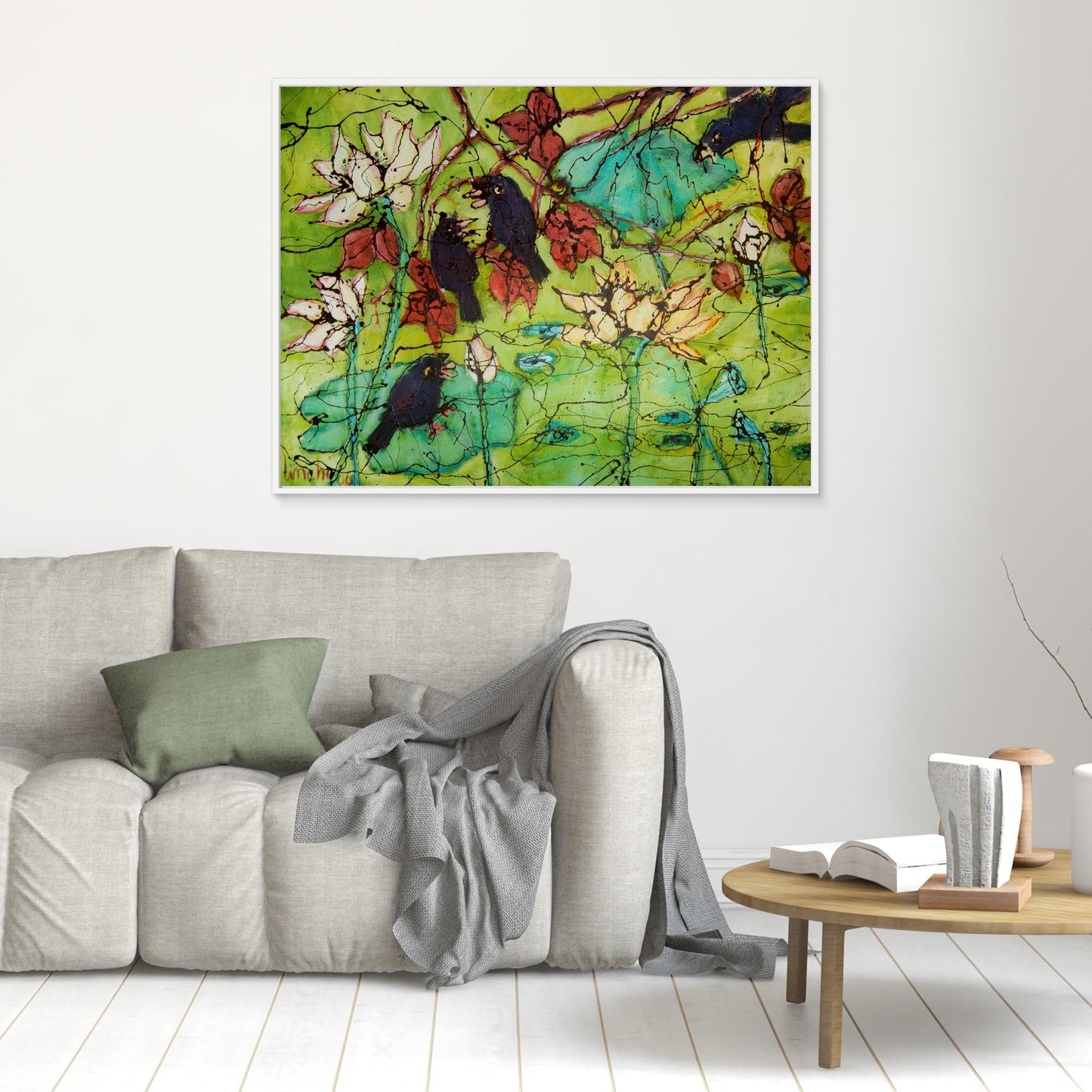 Susurros de los Dientes de León - Impresión en Lienzo Premium