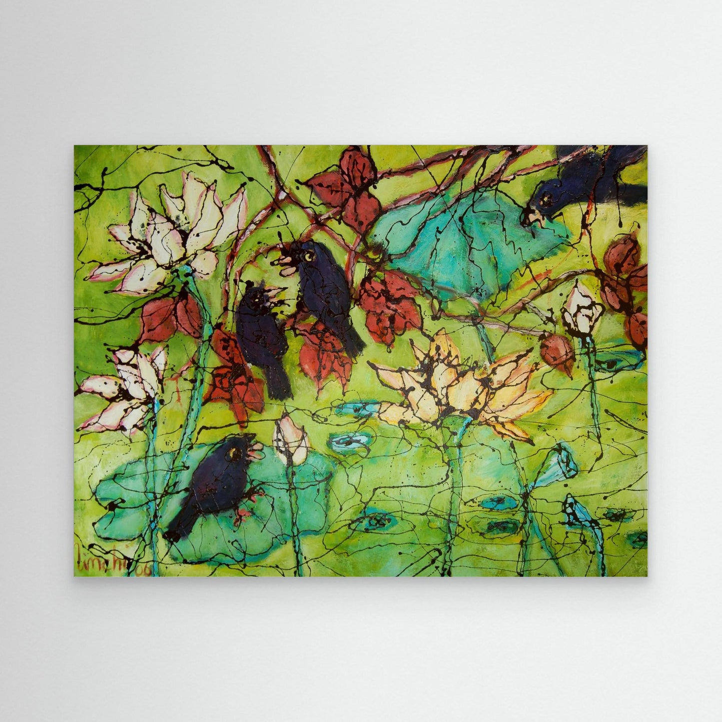 Susurros de los Dientes de León - Impresión en Lienzo Premium