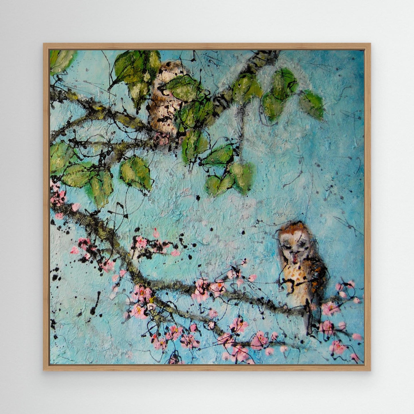 Owlish II: Los que no se preocupan - Impression de  Arte