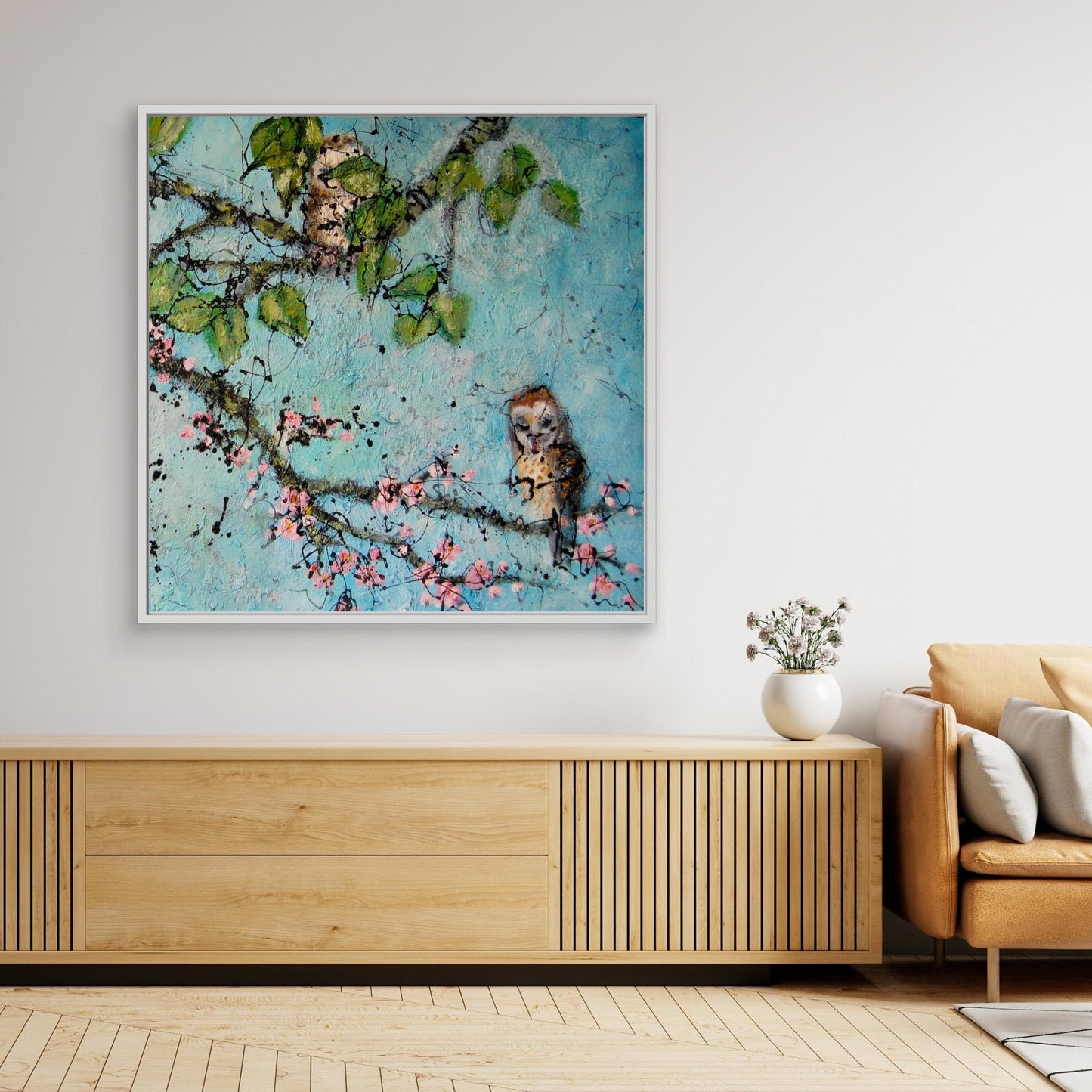 Owlish II: Los que no se preocupan - Impression de  Arte