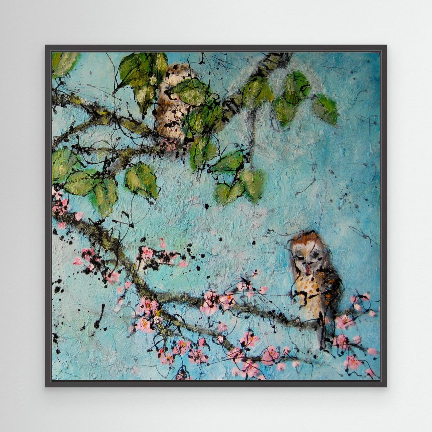 Owlish II: Los que no se preocupan - Impression de  Arte