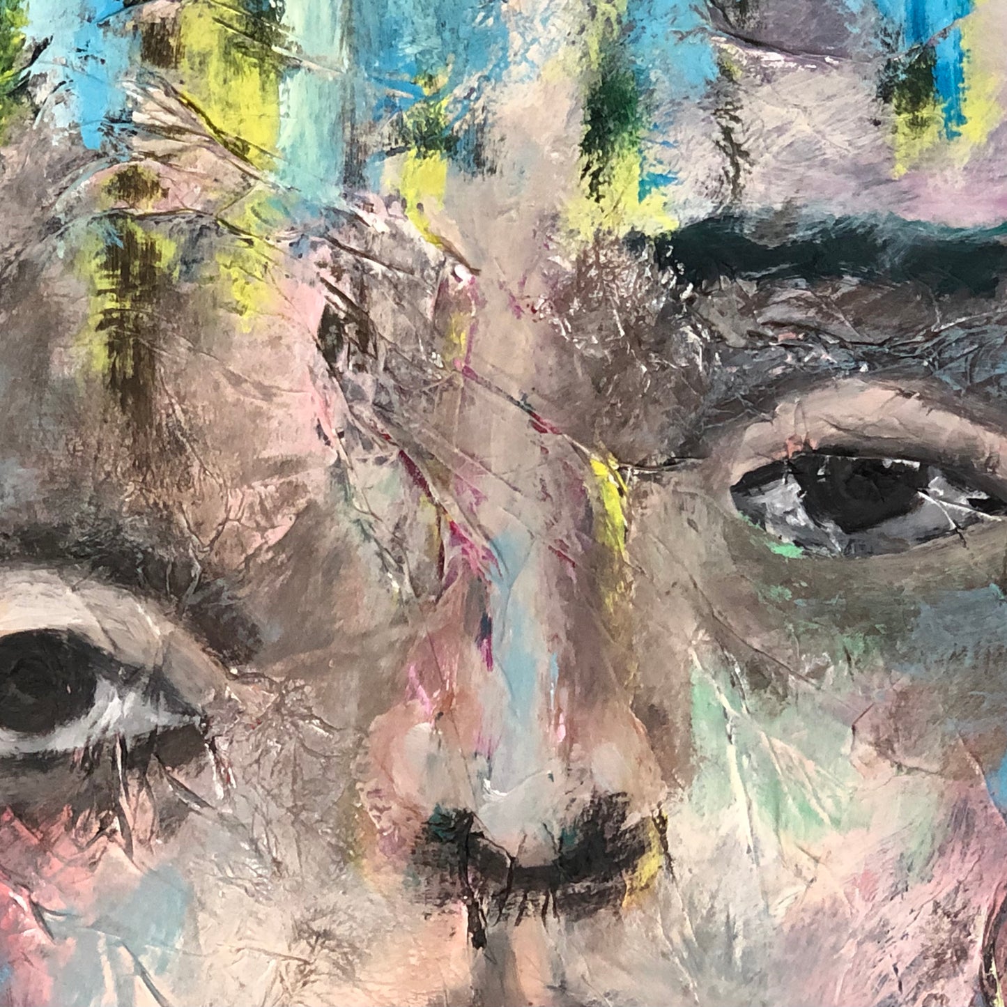Girl with Blue Hair